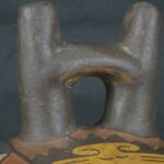 Pre Columbian Nazca Ceramic Bottle Ritual Artifact Andean Culture - Imagen 12