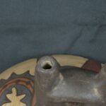 Pre Columbian Nazca Ceramic Bottle Ritual Artifact Andean Culture - Imagen 15