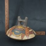 Pre Columbian Nazca Ceramic Bottle Ritual Artifact Andean Culture - Imagen 16