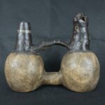 Pre Columbian Moche Ceramic Whistle Ritual Artifact Andean Collectible - Imagen 5