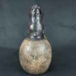Pre Columbian Moche Ceramic Whistle Ritual Artifact Andean Collectible - Imagen 7