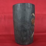 Pre Columbian Moche Wooden Vessel with Shell and Bone Inlays Ritual - Imagen 6