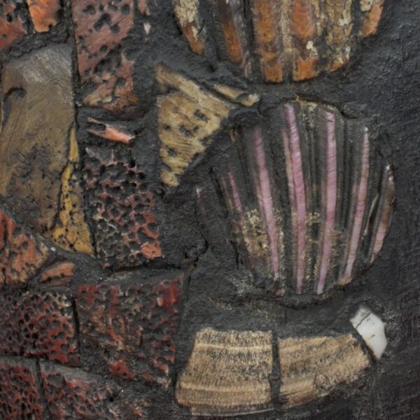 Pre Columbian Moche Wooden Vessel with Shell and Bone Inlays Ritual - Imagen 15