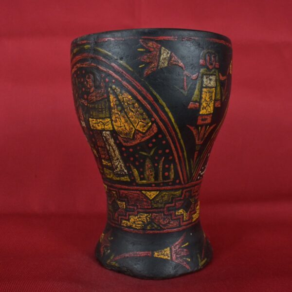 Pre Columbian Inca Pottery Ritual Vessel Sacred Artifact Collectible - Imagen 4