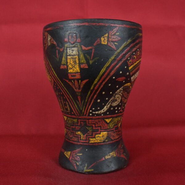 Pre Columbian Inca Pottery Ritual Vessel Sacred Artifact Collectible - Imagen 5