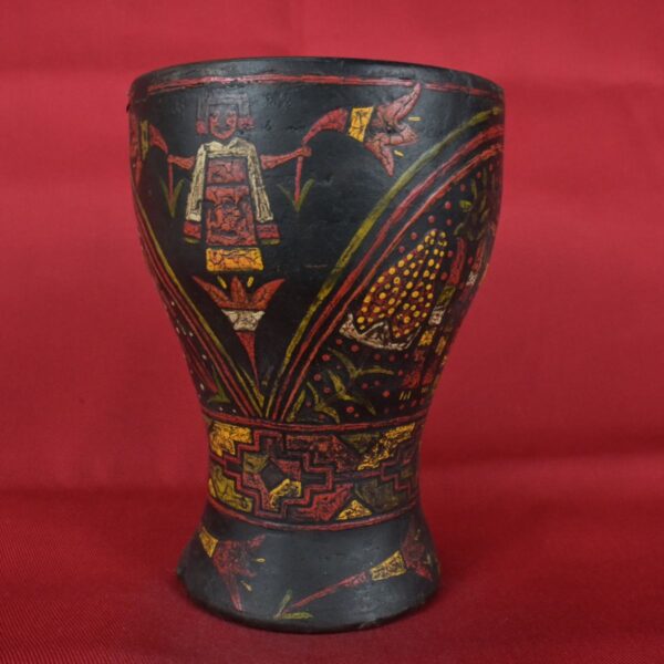 Pre Columbian Inca Pottery Ritual Vessel Sacred Artifact Collectible - Imagen 8