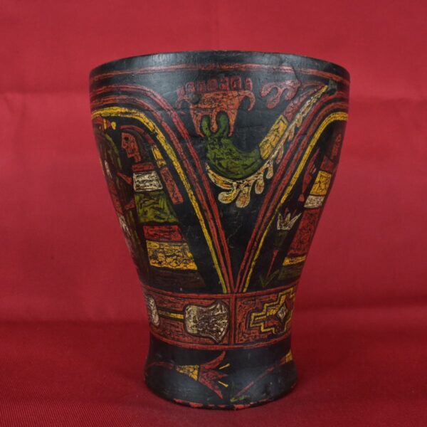 Pre Columbian Inca Pottery Vessel Ritual Artifact Andean Collectible - Imagen 2