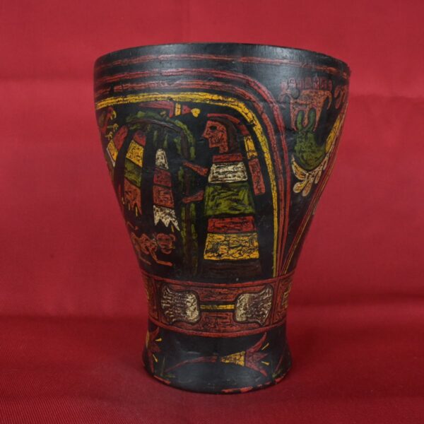 Pre Columbian Inca Pottery Vessel Ritual Artifact Andean Collectible - Imagen 6