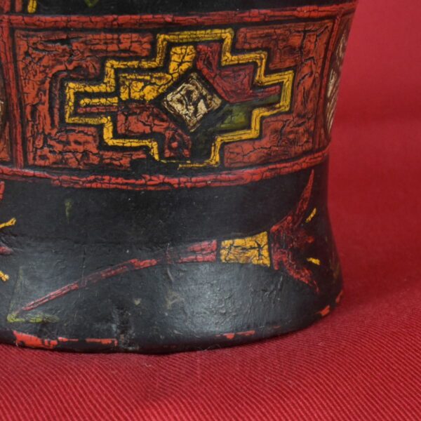 Pre Columbian Inca Pottery Vessel Ritual Artifact Andean Collectible - Imagen 11