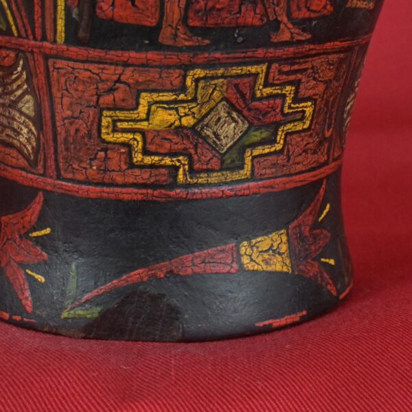 Pre Columbian Inca Pottery Vessel Ritual Artifact Andean Collectible - Imagen 12
