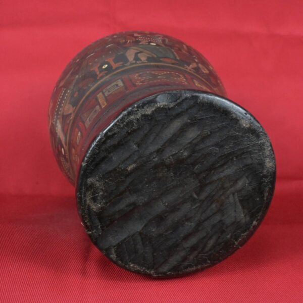 Pre Columbian Inca Ceramic Quero Ritual Vessel Andean Artifact - Imagen 9