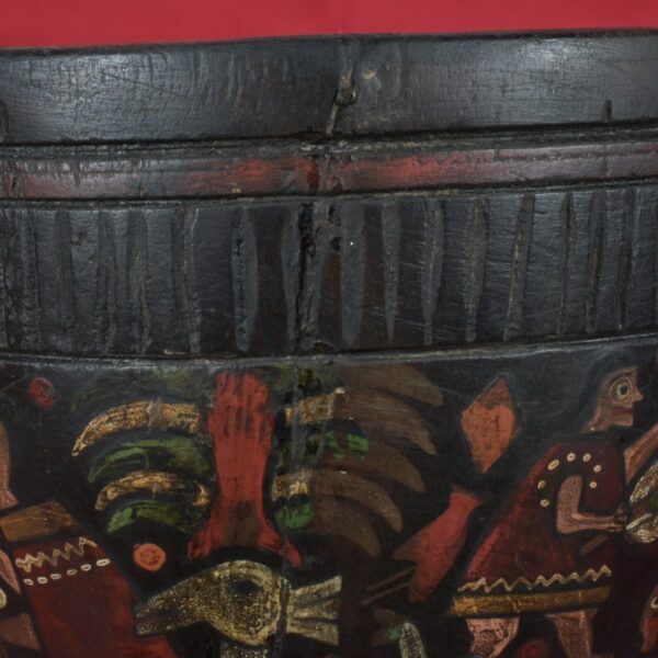 Pre Columbian Inca Ceramic Quero Ritual Vessel Andean Artifact - Imagen 13