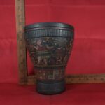 Pre Columbian Inca Ceramic Quero Ritual Vessel Andean Artifact - Imagen 16