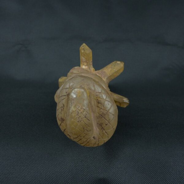 Pre Columbian Inca Quartz Stone Scepter Ceremonial Artifact - Imagen 3