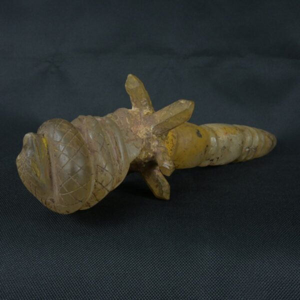 Pre Columbian Inca Quartz Stone Scepter Ceremonial Artifact - Imagen 4