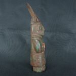 Pre Columbian Moche Turquoise Stone Warrior Ceremonial Artifact Peru - Imagen 7