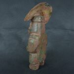 Pre Columbian Moche Turquoise Stone Warrior Ritual Artifact Peru - Imagen 4
