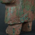 Pre Columbian Moche Turquoise Stone Warrior Ritual Artifact Peru - Imagen 16
