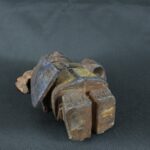 Pre Columbian Moche Sodalite Warrior Figurine Sacred Artifact - Imagen 10