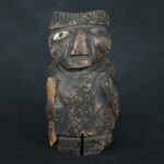 Pre Columbian Inca Rhodochrosite Stone Warrior Ritual Artifact