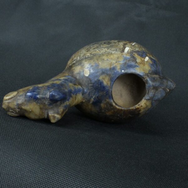 Pre Columbian Inca Sodalite Stone Llama Conopa Ceremonial Artifact - Imagen 9