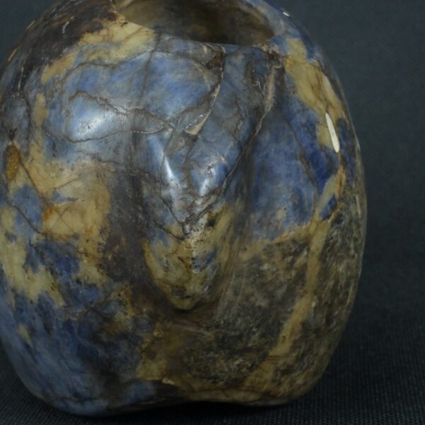 Pre Columbian Inca Sodalite Stone Llama Conopa Ceremonial Artifact - Imagen 15