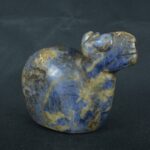 Pre Columbian Inca Stone Conopa Sacred Sodalite Artifact Collectible - Imagen 2