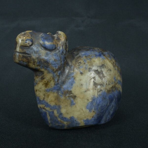 Pre Columbian Inca Stone Conopa Sacred Sodalite Artifact Collectible - Imagen 4