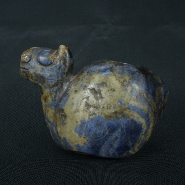 Pre Columbian Inca Stone Conopa Sacred Sodalite Artifact Collectible - Imagen 5