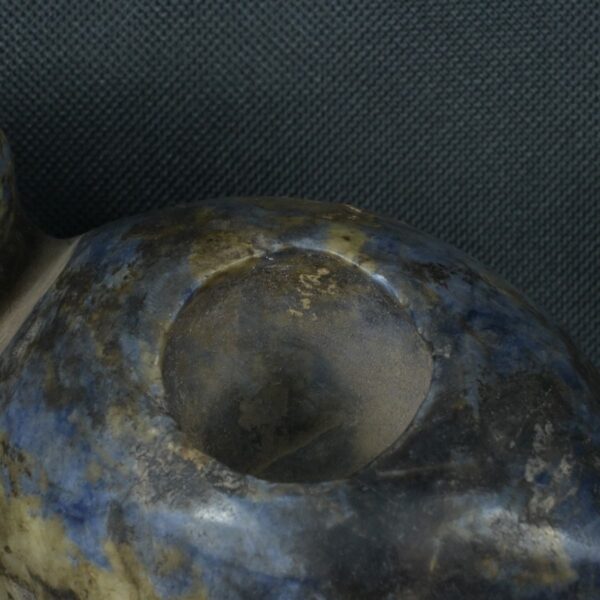 Pre Columbian Inca Stone Conopa Sacred Sodalite Artifact Collectible - Imagen 16