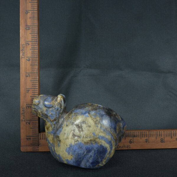 Pre Columbian Inca Stone Conopa Sacred Sodalite Artifact Collectible - Imagen 17