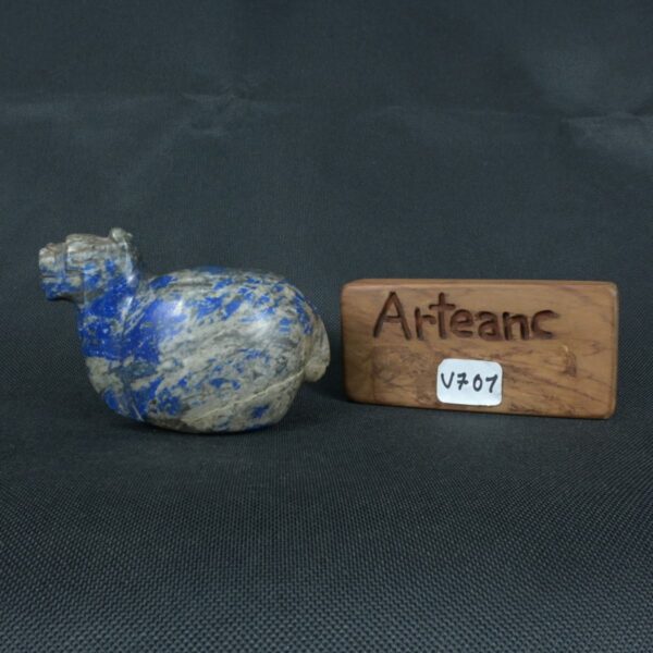 Pre Columbian Inca Stone Conopa Ceremonial Artifact Collectible - Imagen 8