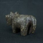 Pre Columbian Moche Granite Stone Feline Ritual Artifact Peru - Imagen 2