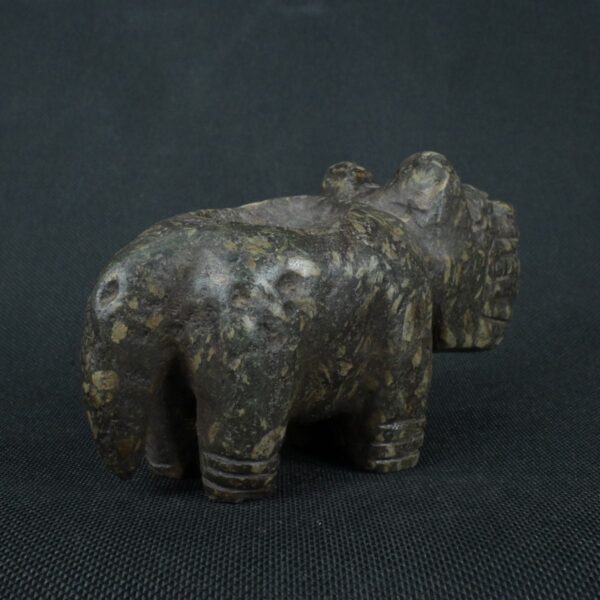 Pre Columbian Moche Granite Stone Feline Ritual Artifact Peru - Imagen 4