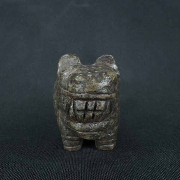 Pre Columbian Moche Granite Stone Feline Ritual Artifact Peru - Imagen 7