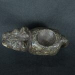 Pre Columbian Moche Granite Stone Feline Ritual Artifact Peru - Imagen 9