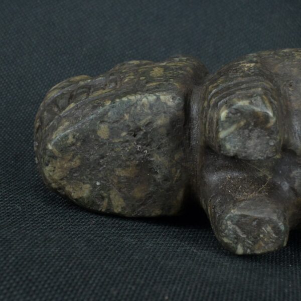 Pre Columbian Moche Granite Stone Feline Ritual Artifact Peru - Imagen 11