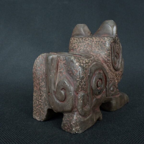 Pre Columbian Inca Stone Conopa Ritual Artifact Peru Collectible - Imagen 8