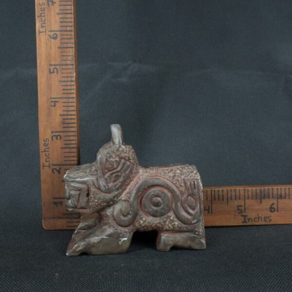 Pre Columbian Inca Stone Conopa Ritual Artifact Peru Collectible - Imagen 14