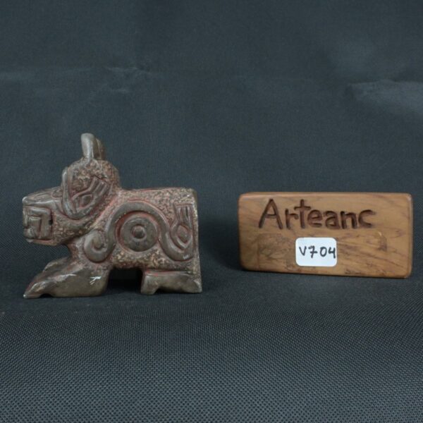 Pre Columbian Inca Stone Conopa Ritual Artifact Peru Collectible - Imagen 15