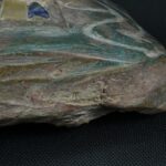 Pre Columbian Chavin Stone Mask Ritual Artifact with Inlays - Imagen 9