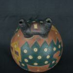 Pre Columbian Paracas Ceramic Ritual Bottle Ancient Artifact - Imagen 9