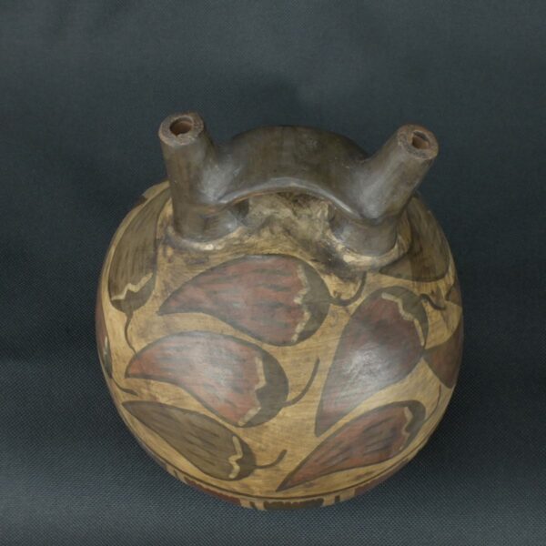 Pre Columbian Nazca Ceramic Ritual Bottle Ancient Artifact Peru - Imagen 9