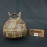 Pre Columbian Nazca Ceramic Ritual Bottle Ancient Artifact Peru - Imagen 16