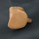 Pre Columbian Moche Ceramic Seated Priest Vessel Ritual Artifact - Imagen 10