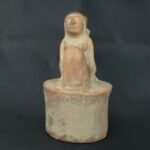 Pre Columbian Moche Ceramic Bottle Ritual Artifact Collector Piece - Imagen 8