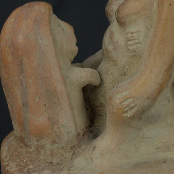 Pre Columbian Moche Ceramic Bottle Ritual Artifact Collector Piece - Imagen 14