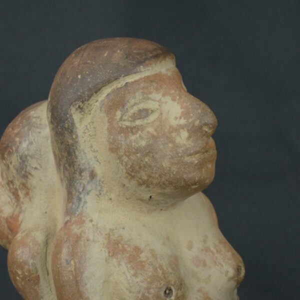 Pre Columbian Moche Ceramic Bottle Ritual Artifact Collector Piece - Imagen 16