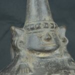 Pre Columbian Chimu Ceramic Whistle Ritual Artifact Peru Collectible - Imagen 9