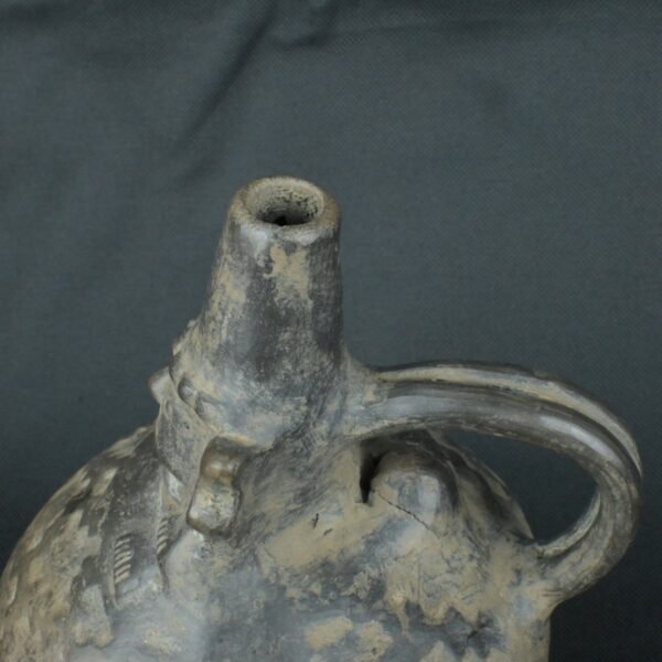 Pre Columbian Chimu Ceramic Whistle Ritual Artifact Peru Collectible - Imagen 12